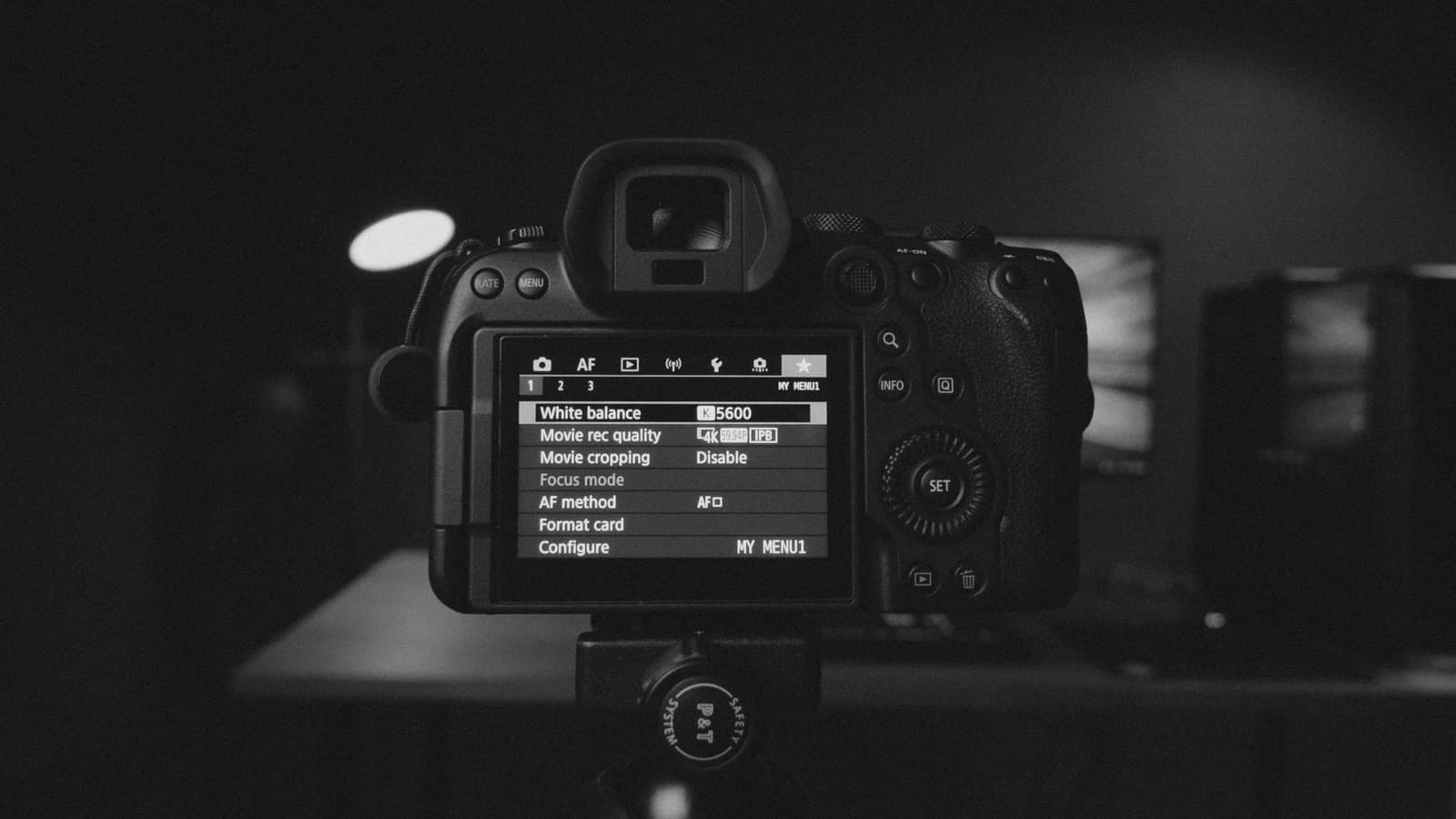 Cinema camera set up on an IGZEK MEDIA shoot